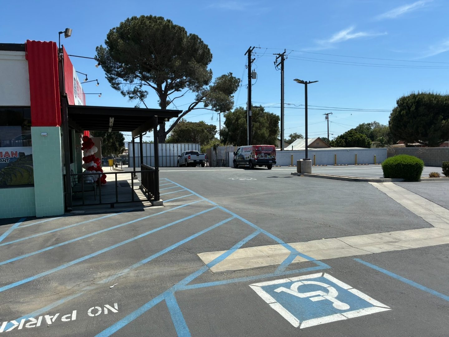 Site and parking