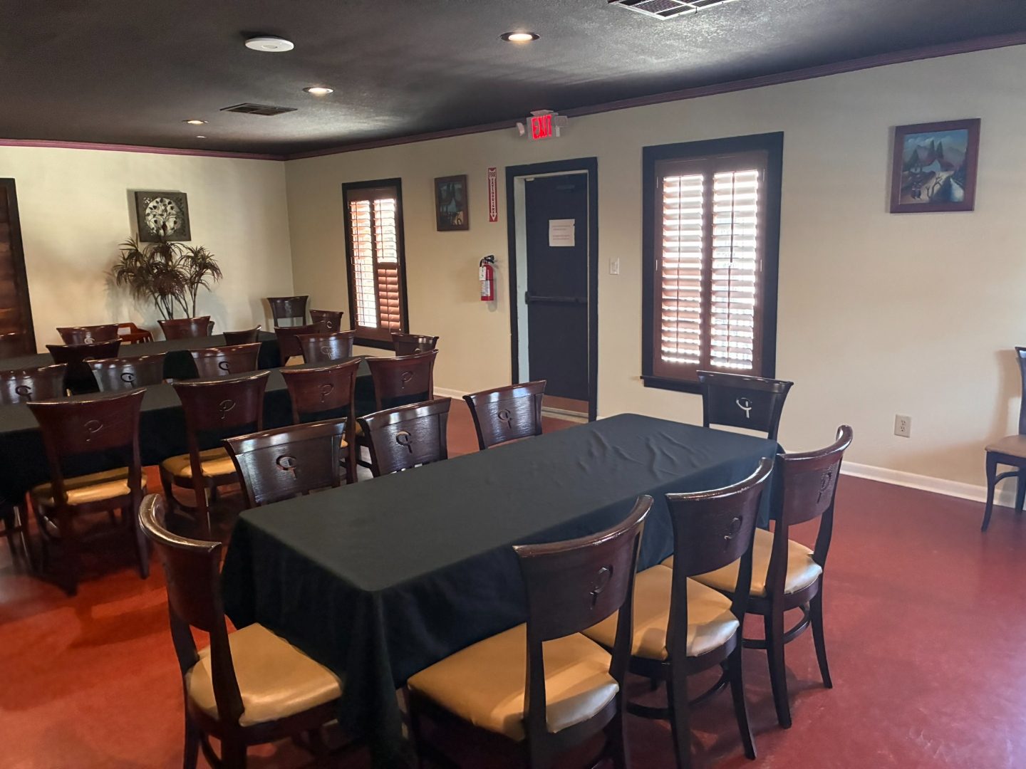 Private event room